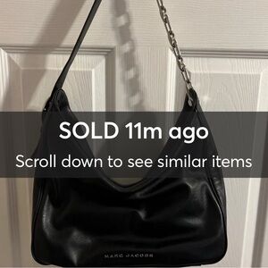 ❗️SOLD❗️Marc Jacobs Tempo Large Black Hobo Bag.